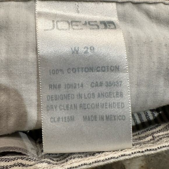 Joe’s Jeans Black and White Striped Shorts in a Womens Size 29 - Picture 6 of 6